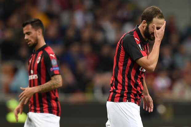 AC Milan Tertinggal di Babak Pertama