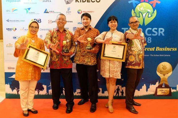 Lintasarta Sabet Dua Penghargaan di Ajang Top CSR 2018