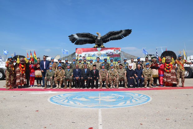 1.169 Prajurit TNI Konga UNIFIL Terima Penghargaan Tertinggi dari PBB