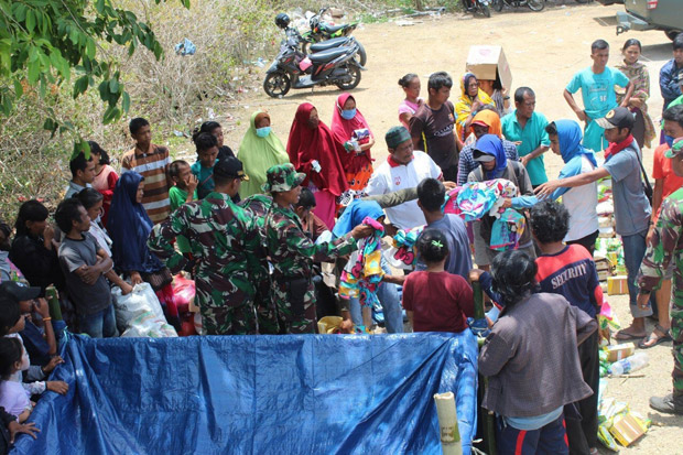 Gempa dan Tsunami Palu, TNI Maksimalkan Bantuan di Tawaeli