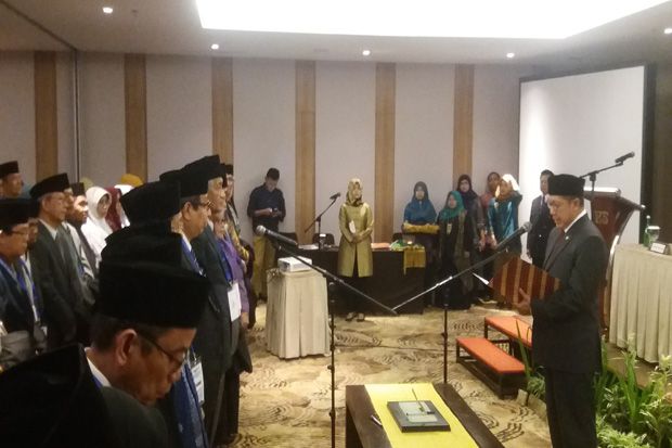 Menag Lantik 135 Dewan Hakim MTQ Nasional XXVII di Medan