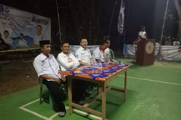 Turnamen Badminton Adin Cup, Ajang Silaturahmi Partai Perindo