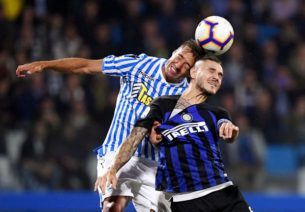 Inter Milan Susah Payah Menang di Markas SPAL