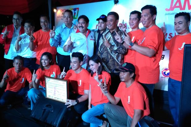 JAMS, Relawan Muda Berikrar Menangkan Pasangan Jokowi-Maruf