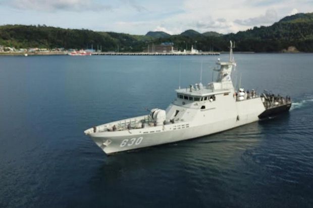 Koarmada Tangkap Kapal Malaysia di Selat Malaka