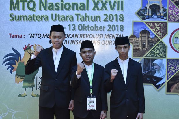 Kafilah Fahmil Quran Asal Sumut Masuk Semifinal MTQN XXVII