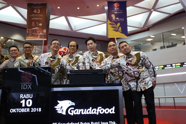 Lepas 10,34% Saham, Garudafood Resmi Jadi Perusahaan Publik