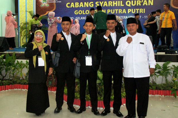 MTQ Nasional 2018, Sumut Sabet Juara 1 Cabang Syarhil Quran Putra