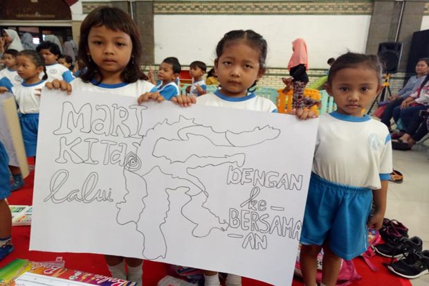 Galang Donasi, Anak TK Kumpulkan Rp32 Juta untuk Korban Gempa