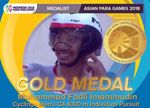 M. Fadli Imammuddin Sumbang Medali Emas ke-25 Indonesia