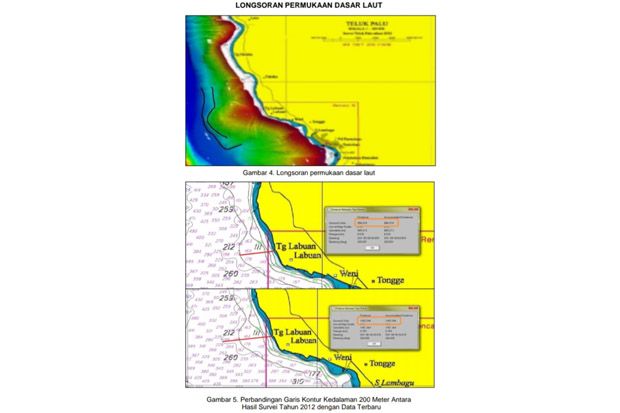 KRI Spica 934 Temukan Longsoran Dasar Laut di Teluk Palu