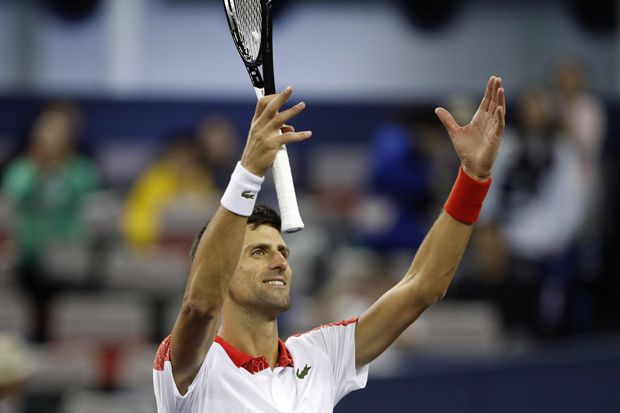 Menangi Laga ke-1000, Djokovic ke Partai Puncak Shanghai Masters