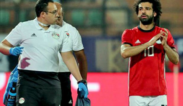 Mohamed Salah Cedera Otot Saat Perkuat Timnas Mesir