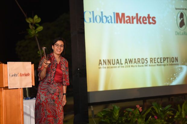Sri Mulyani Dinobatkan Jadi Menkeu Terbaik 2018