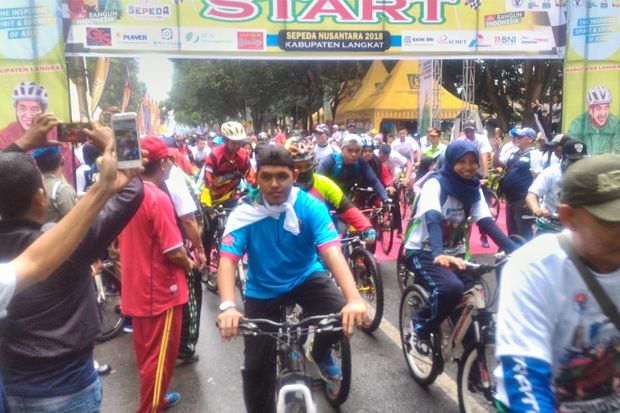Sepeda Nusantara Langkat Filosofi Baik untuk Bangsa