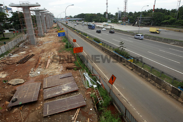 Pembangunan Tol Jakarta-Cikampek 2 Elevated Sudah 49%
