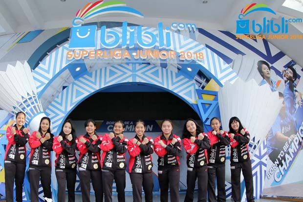 Hasil Lengkap Pertandingan Tim Beregu Putri U-17 Superliga Junior 2018