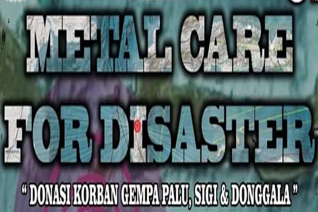 Peduli Korban Bencana, Kopaja Gelar Metal Care for Disaster