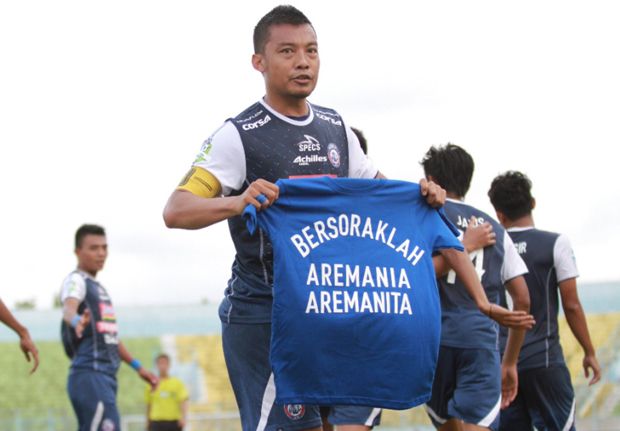 Tanpa Aremania, Singo Edan Perkasa atas Bali United
