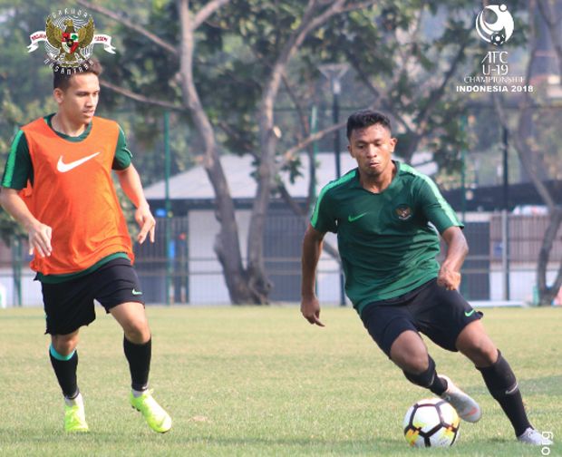 Timnas Indonesia U-19 Asah Kemampuan Jelang Hadapi Qatar