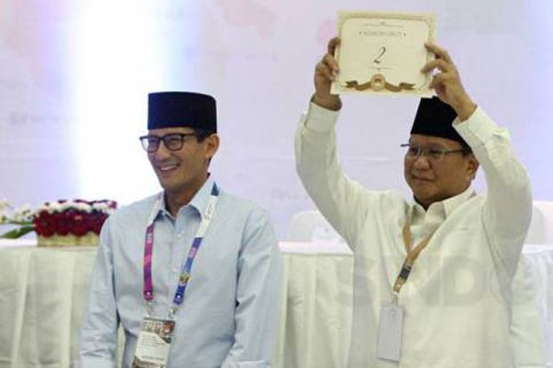 Koalisi Prabowo-Sandi Usul Debat Capres Tanpa Pendukung
