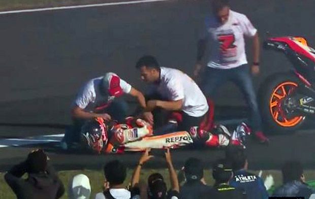 Marc Marquez Cedera akibat Selebrasi Berlebihan di Motegi