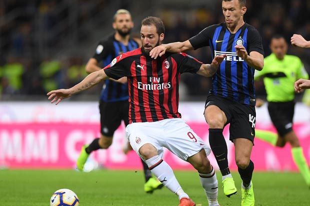 Babak I Inter Milan vs AC Milan: Gol Icardi Dianulir