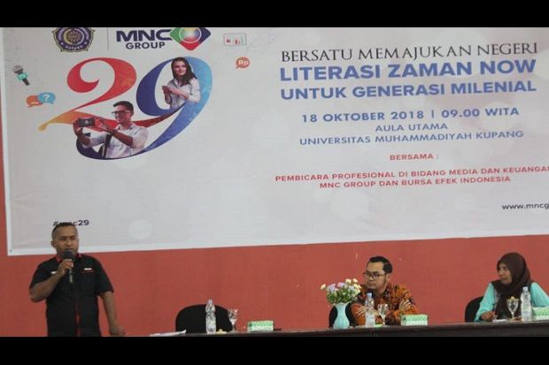 Mahasiswa Universitas Muhammadiyah Kupang Dibekali Literasi Zaman Now