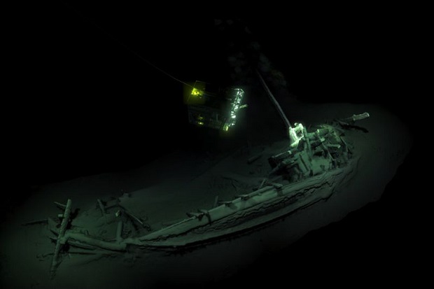 Tertulis 400 SM, Kapal Karam Tertua di Dunia Ditemukan di Laut Hitam