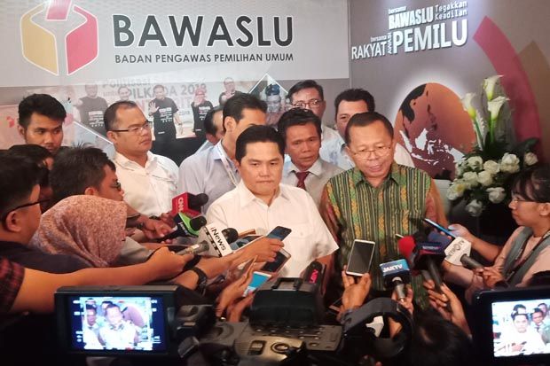 Erick Thohir: Jokowi Berpesan Agar Seluruh Tim Kampanye Taati Aturan