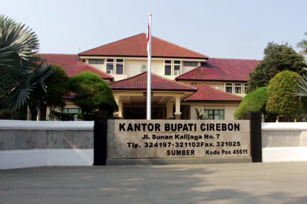Pasca OTT Bupati Sunjaya Purwadi, Kantor Pemkab Cirebon Sepi