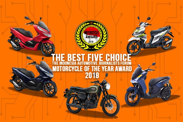Honda PCX Hybrid Rebut Gelar FORWOT Motorcycle of the Year 2018