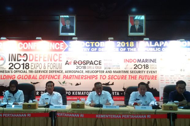 Perusahaan dari 59 Negara Ikut Pameran Indo Defence 2018