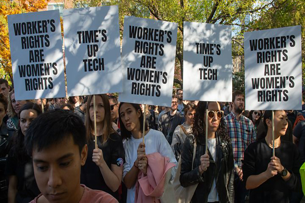 Karyawan Google Lakukan Aksi Walkout Tanggapi Skandal Seksual