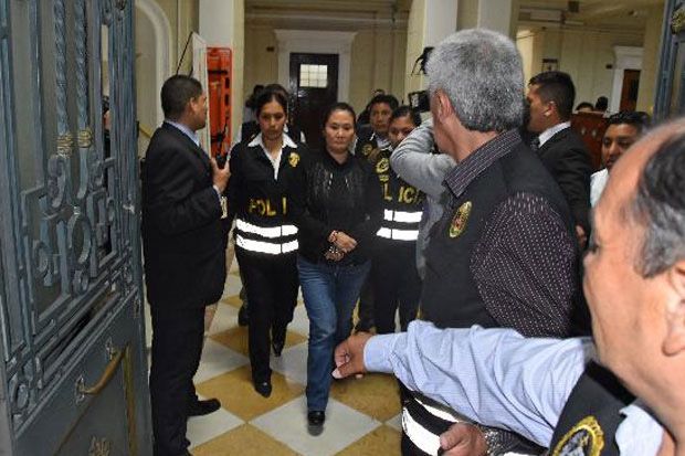 Pemimpin Oposisi Peru Fujimori Kembali Dibui
