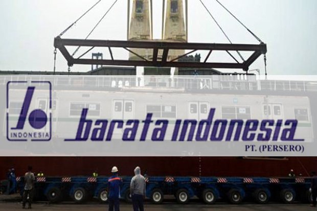 Barata Indonesia Dukung Fabrikasi Crane Makassar New Port