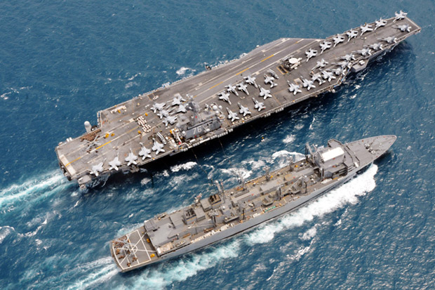 Kapal Induk Nuklir AS Pimpin Latihan Perang Terbesar di Jepang