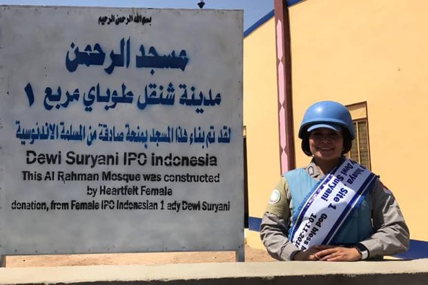 Bripka Dewi Suryani, Polisi Indonesia yang Bangun Musala di Sudan