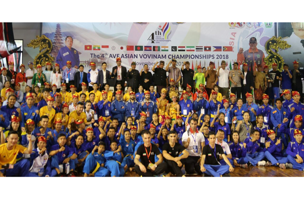 16 Negara Ramaikan 4TH Asian Vovinam Championship 2018 di Tabanan Bali