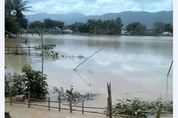 Banjir Terjang Kerinci Jambi, Ratusan Rumah dan Jalan Terendam