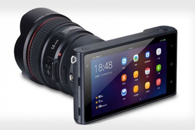 China Produksi Kamera Berbasis Android yang Mendukung Lensa Canon