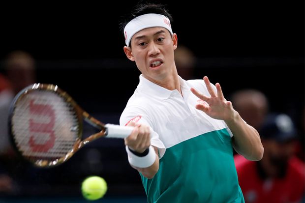 Naik Peringkat, Kei Nishikori Tembus Final ATP London