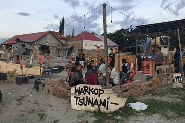 Warkop Tsunami, Sajikan Kopi Gratis untuk Kebangkitan Kota Palu