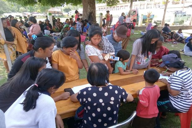 BPBD Tana Toraja Tangani Ratusan Pengungsi Gempa Mamasa