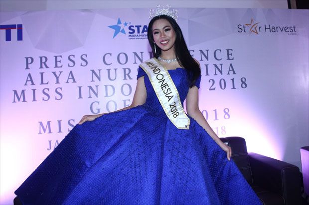 Miss Indonesia Alya Nurshabrina Bakal All Out di Ajang Miss World