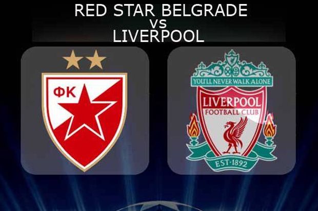 Susunan Pemain Red Star Belgrade vs Liverpool