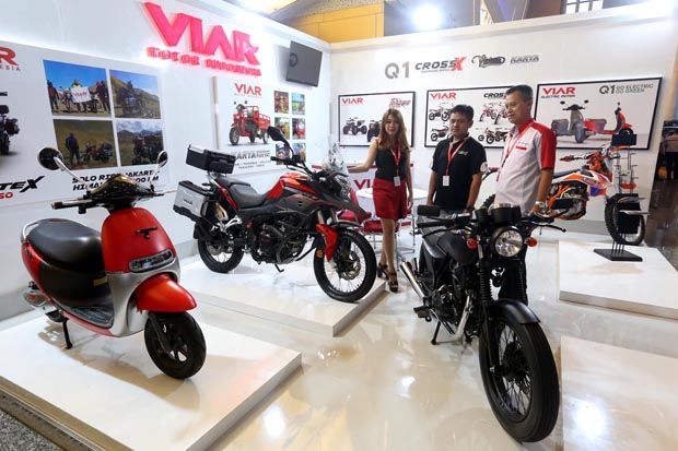 Viar Vintech 200 cc Goda Pengunjung IIMS Surabaya 2018