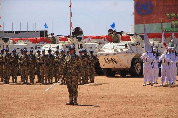 PBB Beri Medali Kehormatan untuk TNI Konga XXXV-D di Sudan