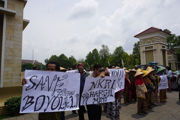 Sindir Prabowo, Pemuda Gelar Aksi Aku Tampang Gunungkidul