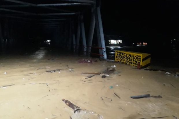 Diguyur Hujan, Puluhan Rumah di Madina Terendam Banjir